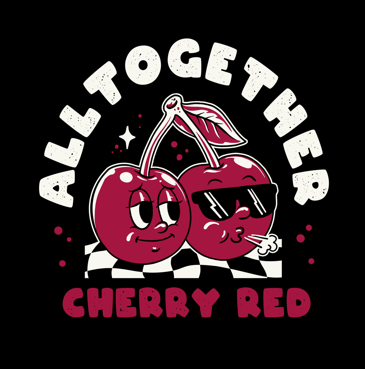 Cherry Red Tee, front view