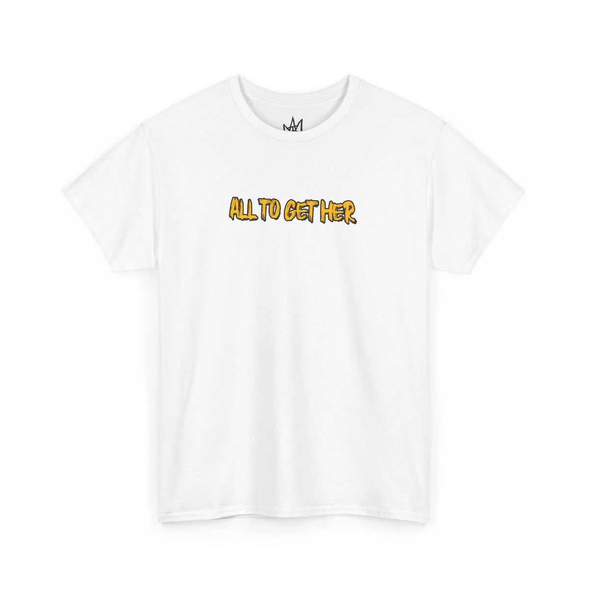 Golden Tee, white, front view